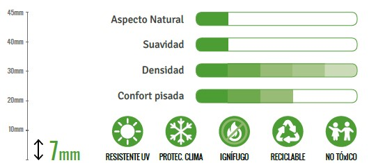 CESPED ARTIFICIAL ELBA